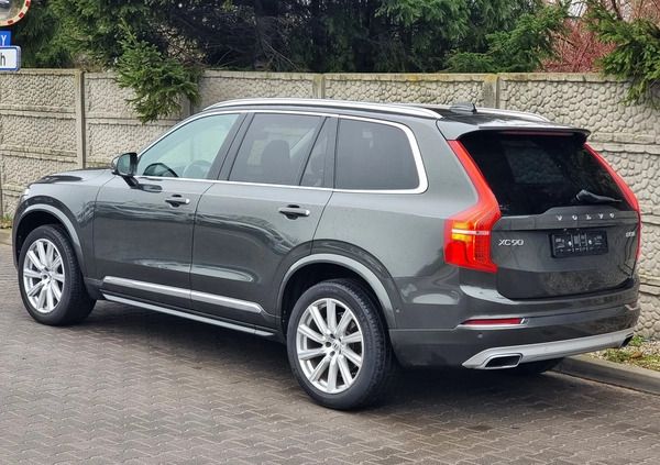 Volvo XC 90 cena 156900 przebieg: 82218, rok produkcji 2017 z Myślenice małe 631